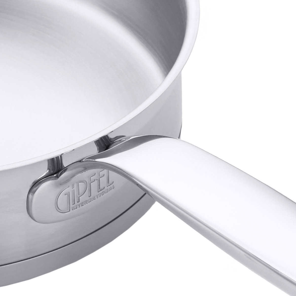Сковорода-сотейник из нержавеющей стали Gipfel Prestige 1220 24 см/2,7 л фото