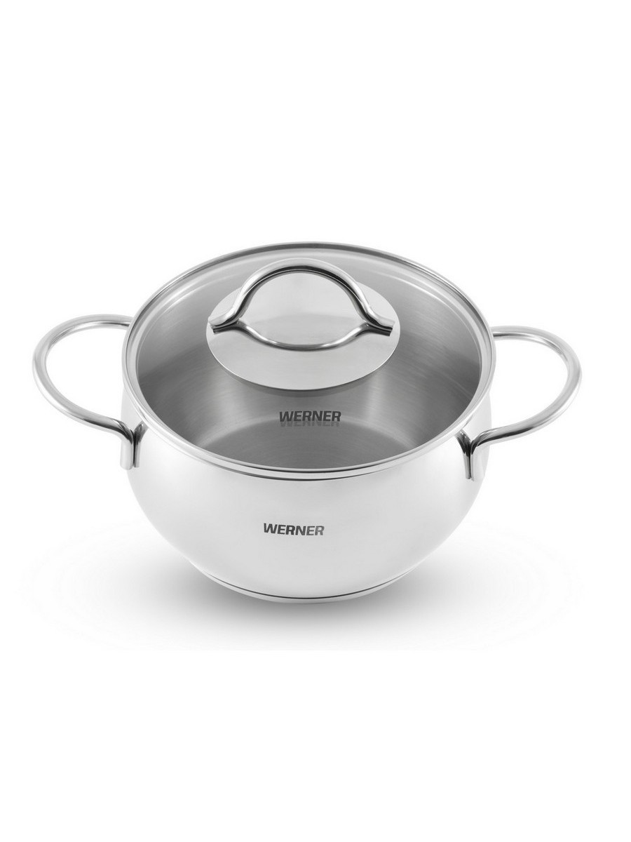 Кастрюля из нержавеющей стали Werner Mela 50089 24 см/6,3 л фото