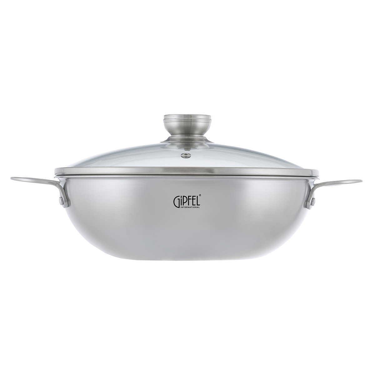 Вок из нержавеющей стали Gipfel Welmar 52765 28 см/3,5 л фото