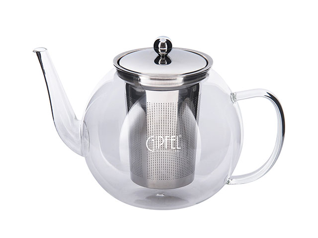картинка 8540 GIPFEL Стеклянный заварочный чайник с ситечком SOFIE 1200мл от магазина Gipfel