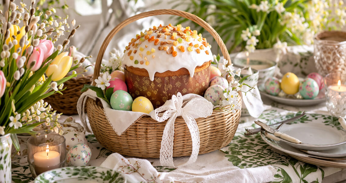 Пасхальный кулич с изюмом — традиционная выпечка с историей