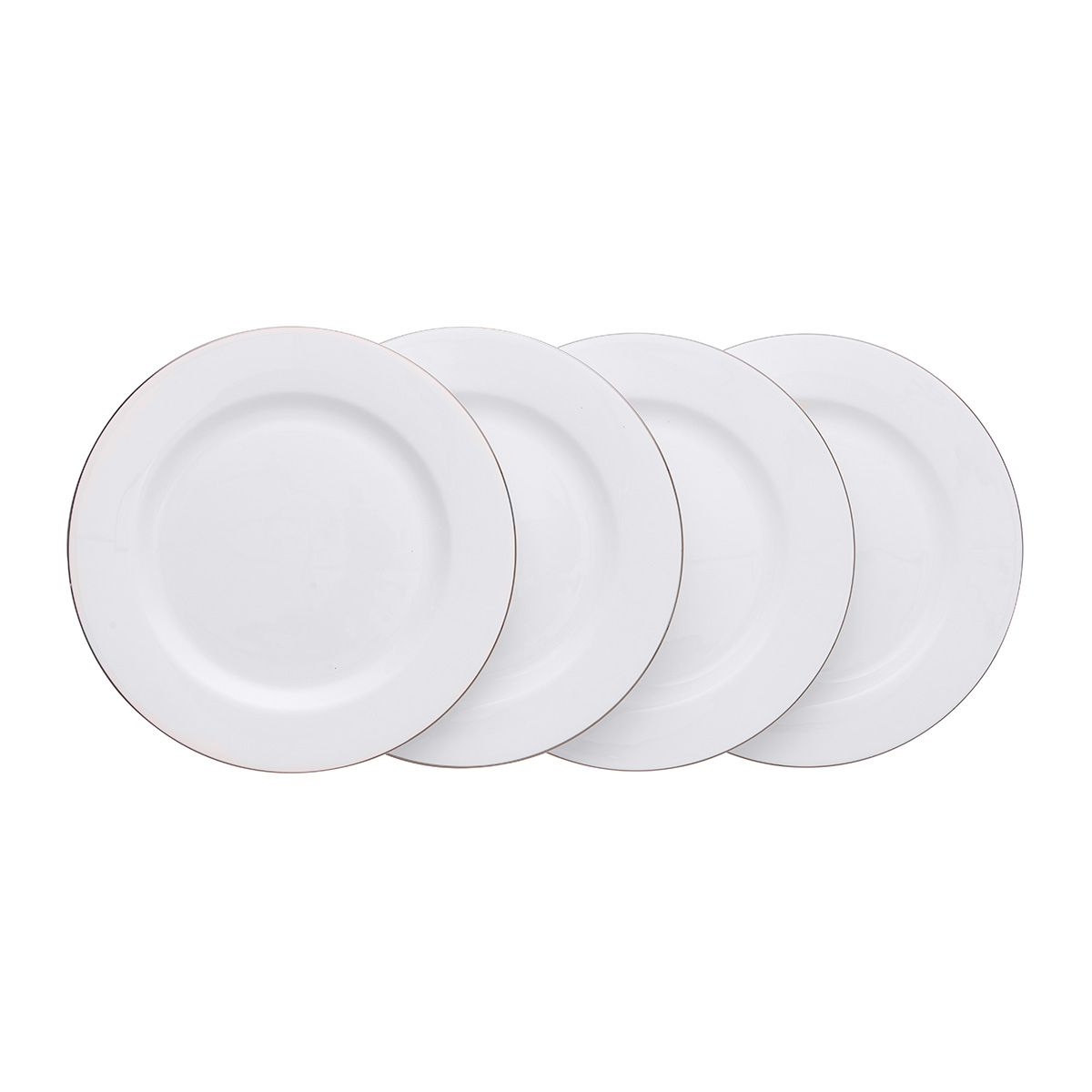 Набор тарелок GIPFEL ELEGANZA 40803, цвет белый - фото 1