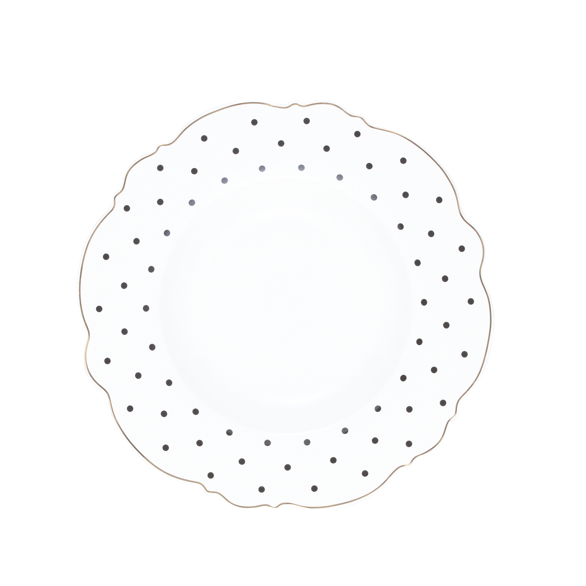 картинка 3873 GIPFEL Сервиз столовый MODERN на 6 персон, 18 предметов (6 обеденных тарелок 31см, 6 закусочных тарелок 28см, 6 суповых тарелок 23см). Материал: костяной фарфор от магазина Gipfel