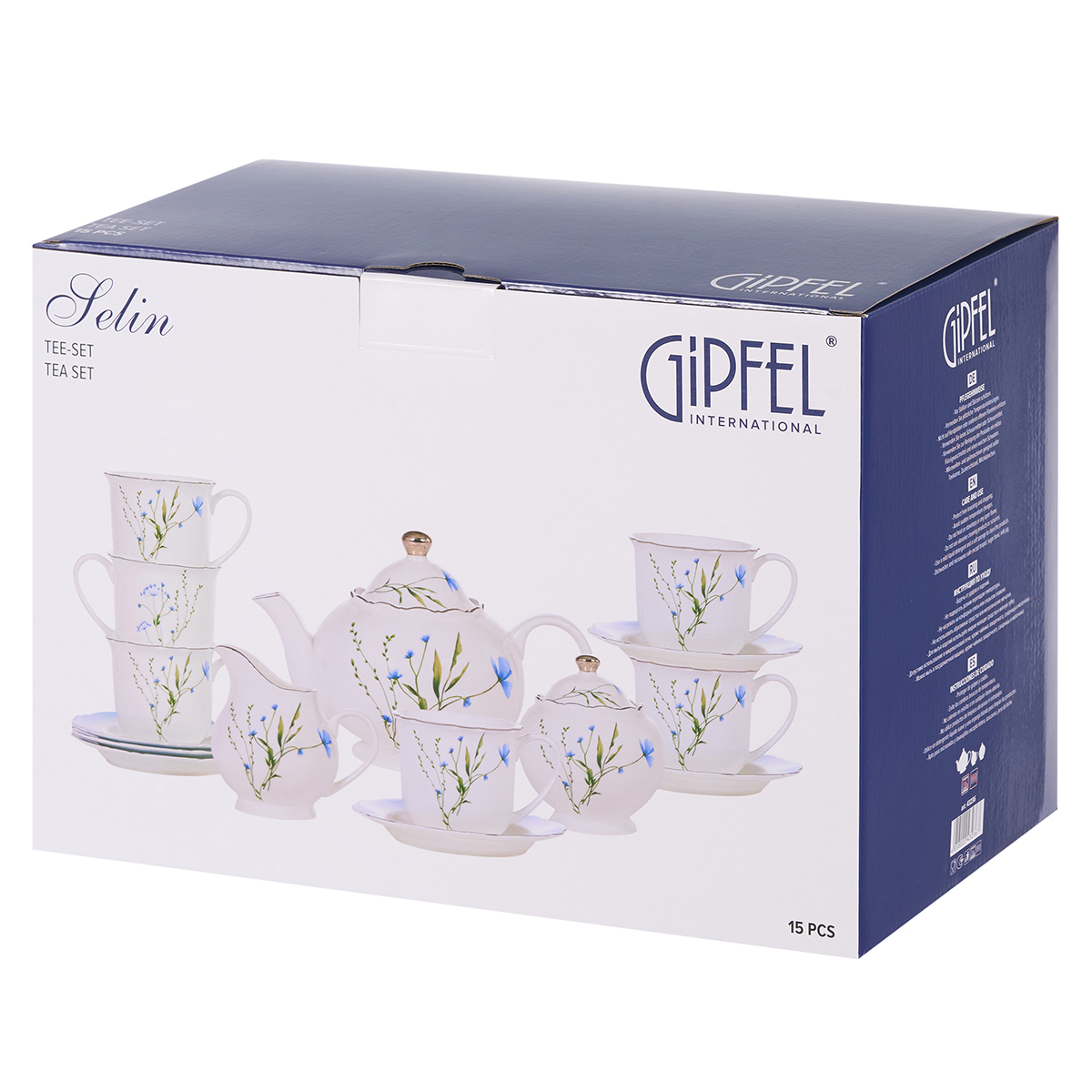 Сервиз чайный Gipfel Selin 43236 15 предметов фото