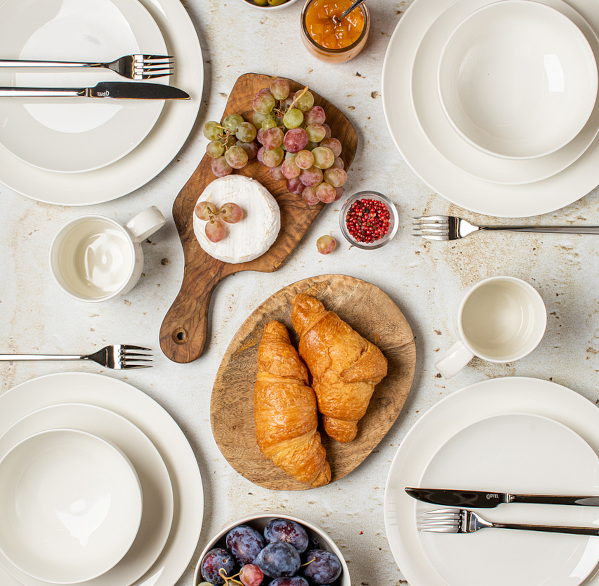 Сервиз столовый Gipfel Blanche 51038 16 предметов фото