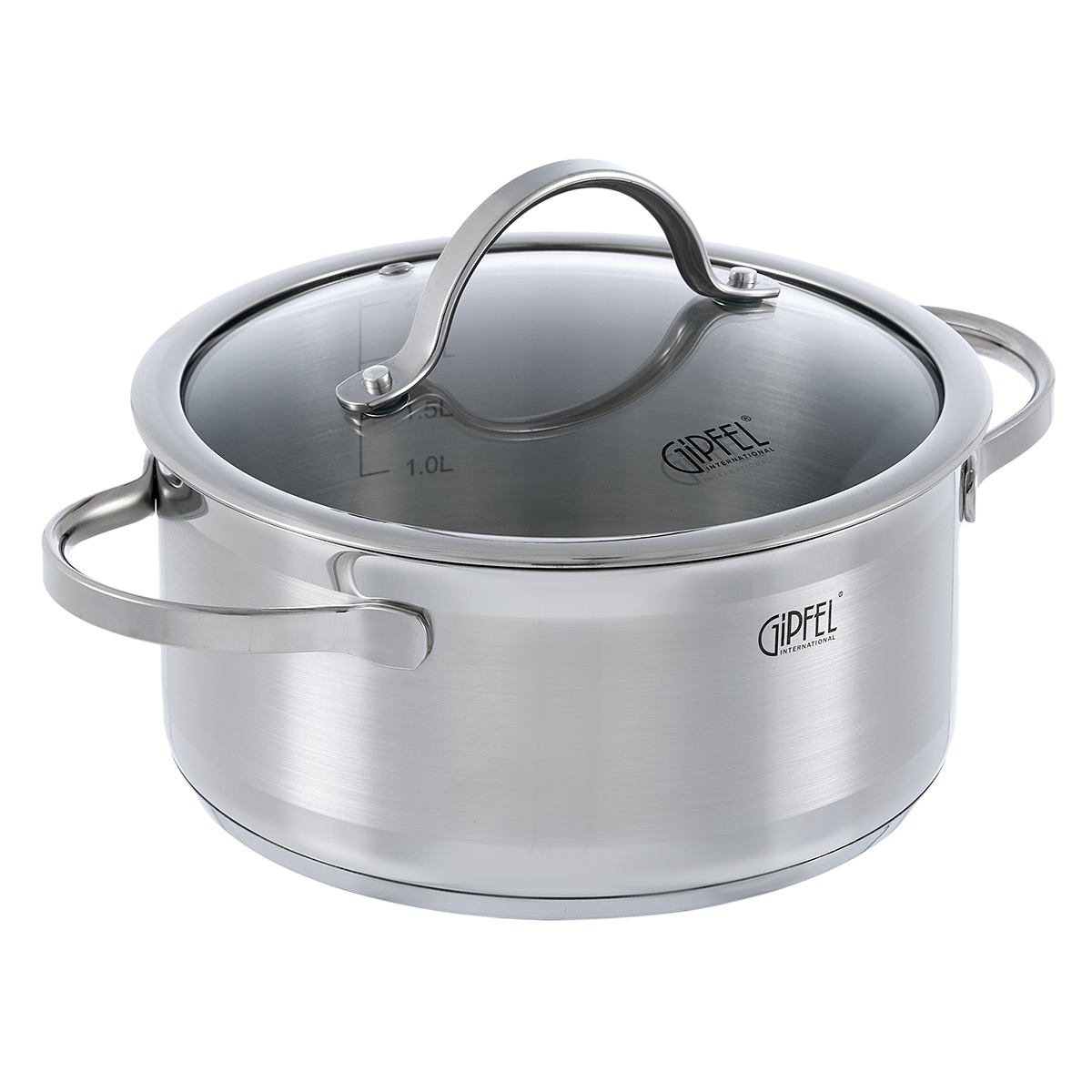 Кастрюля из нержавеющей стали Gipfel Victory 1368 20 см/2,6 л