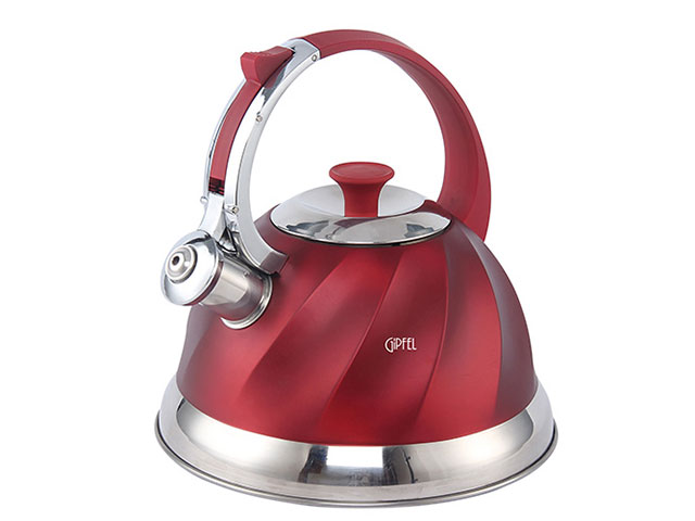 Чайник для кипячения Gipfel Red 8596, цвет красный - фото 1
