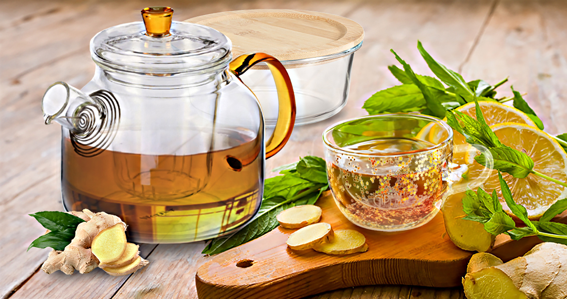 Чай с имбирем и лимоном - простой рецепт приготовления