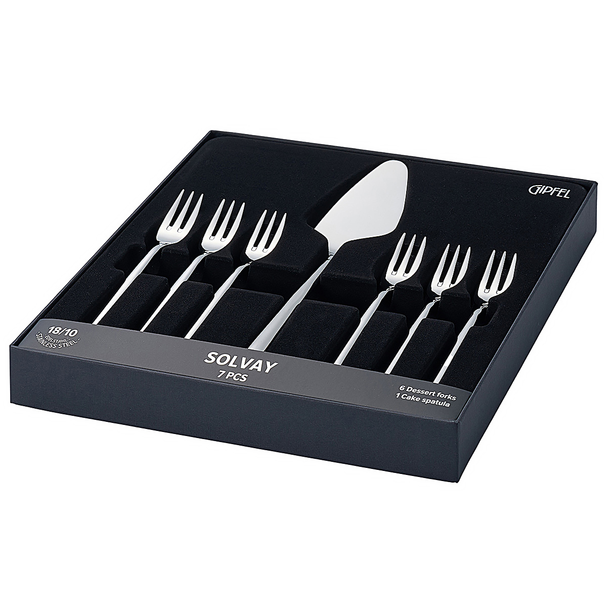 Набор столовых приборов для десерта Gipfel Solvay 52496 7 предметов фото