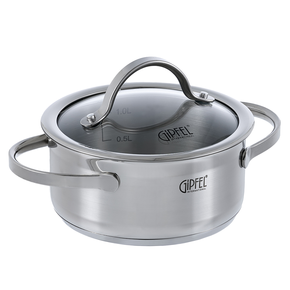 Кастрюля из нержавеющей стали Gipfel Victory 1366 16 см/1,3 л