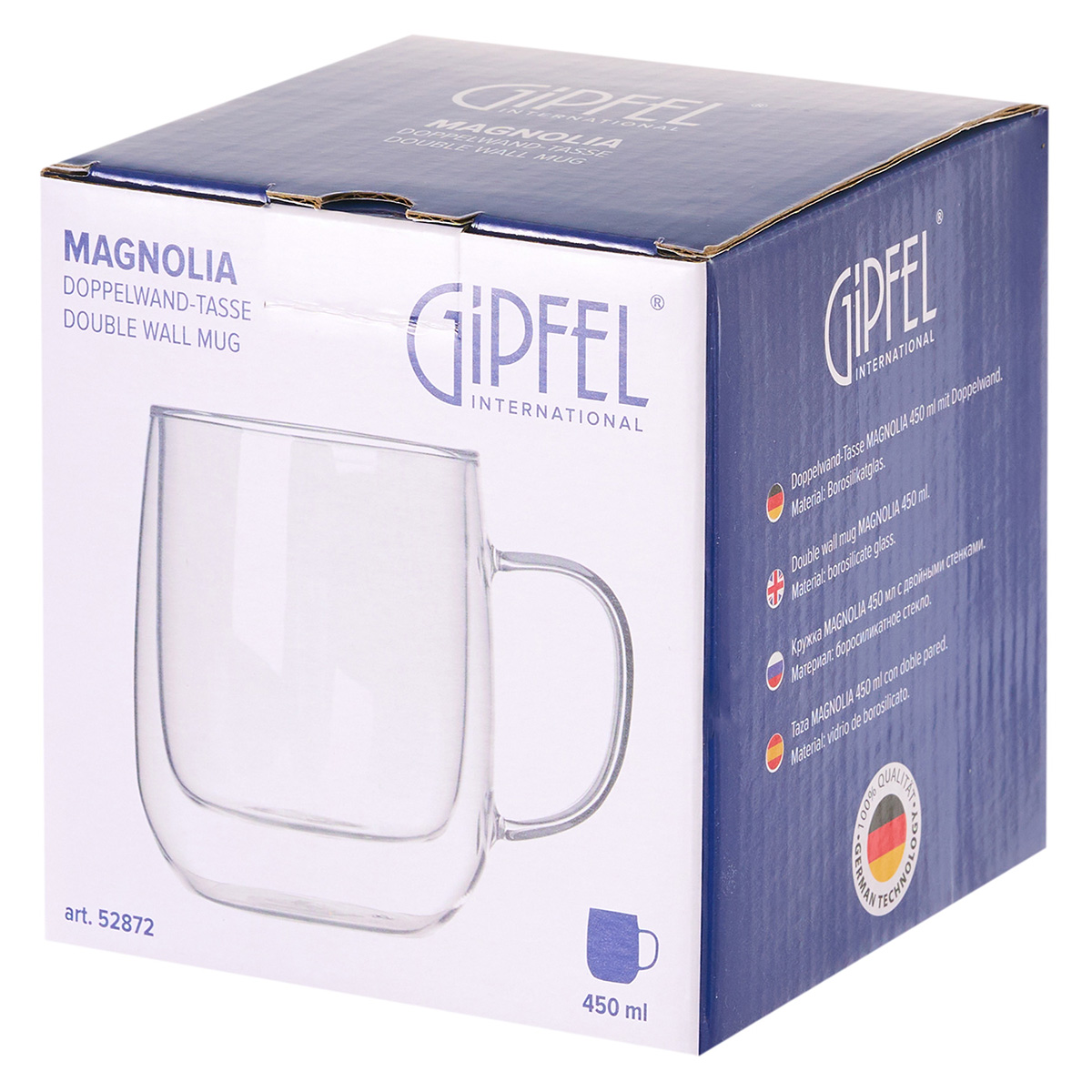 Кружка Gipfel Magnolia 52872 450 мл фото