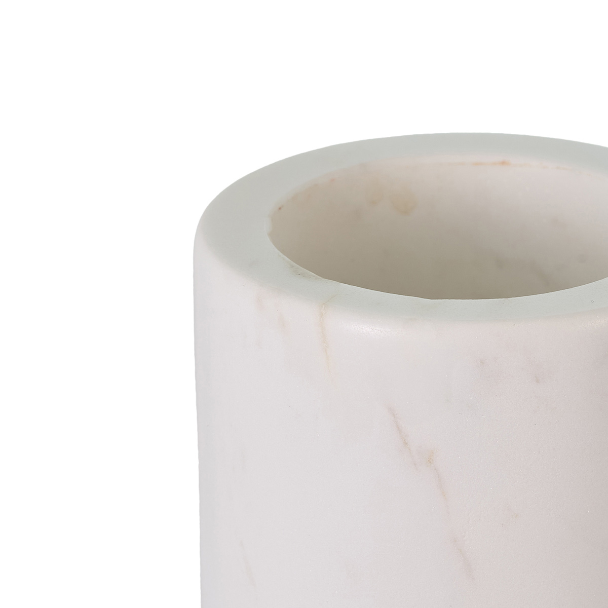 Стакан для зубных щеток Gipfel Marble Bianco 43435 12x7 см фото