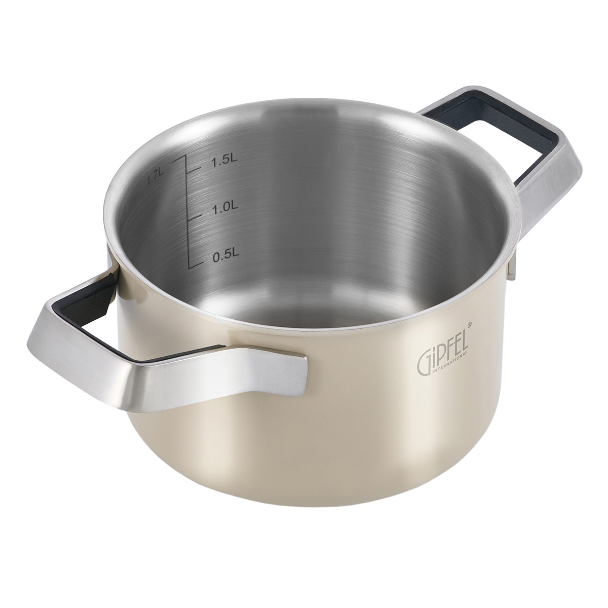 Кастрюля из нержавеющей стали Gipfel Bristol 52948 16 см/1,7 л фото