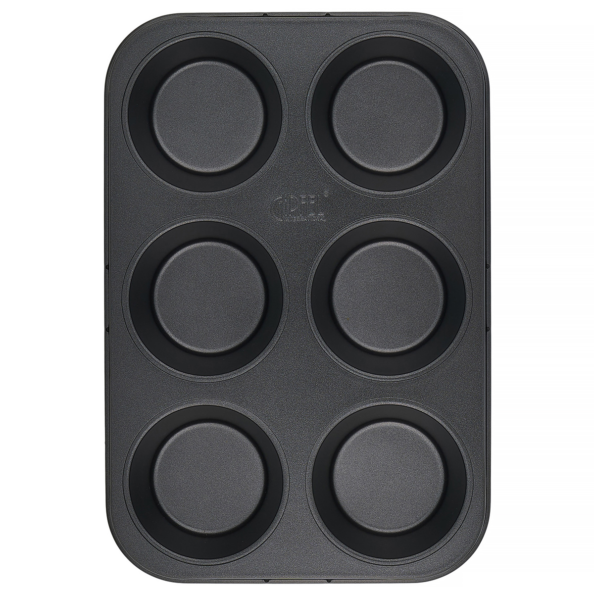 Форма для выпечки маффинов Gipfel Maximus Black 52715 32x22х4 см фото