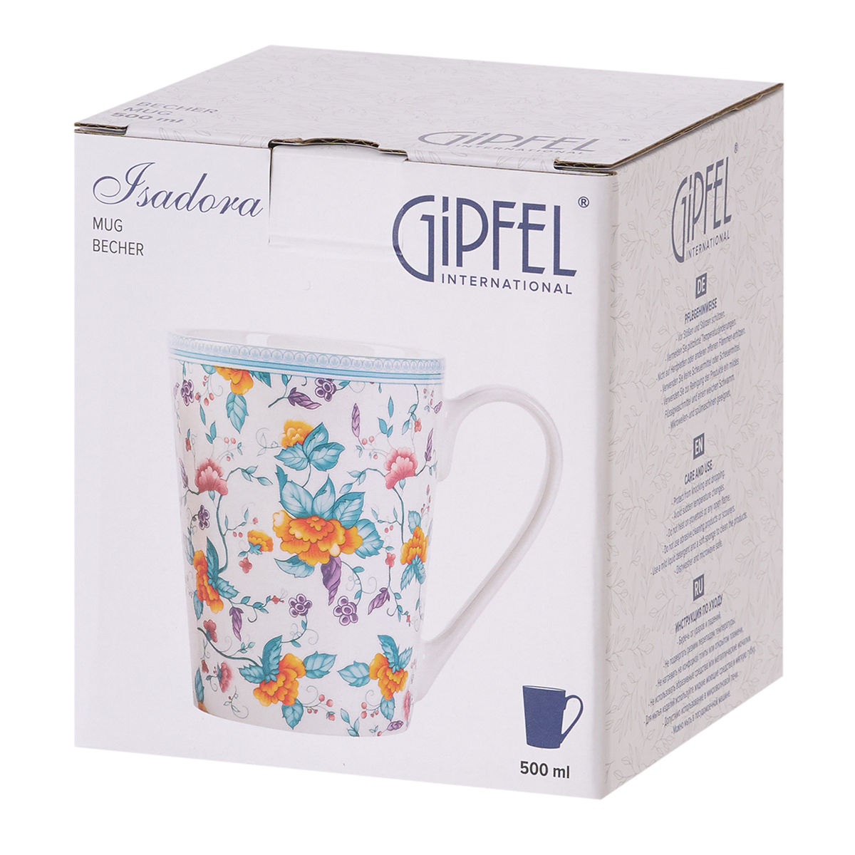 Кружка Gipfel Isadora 43248 500 мл фото
