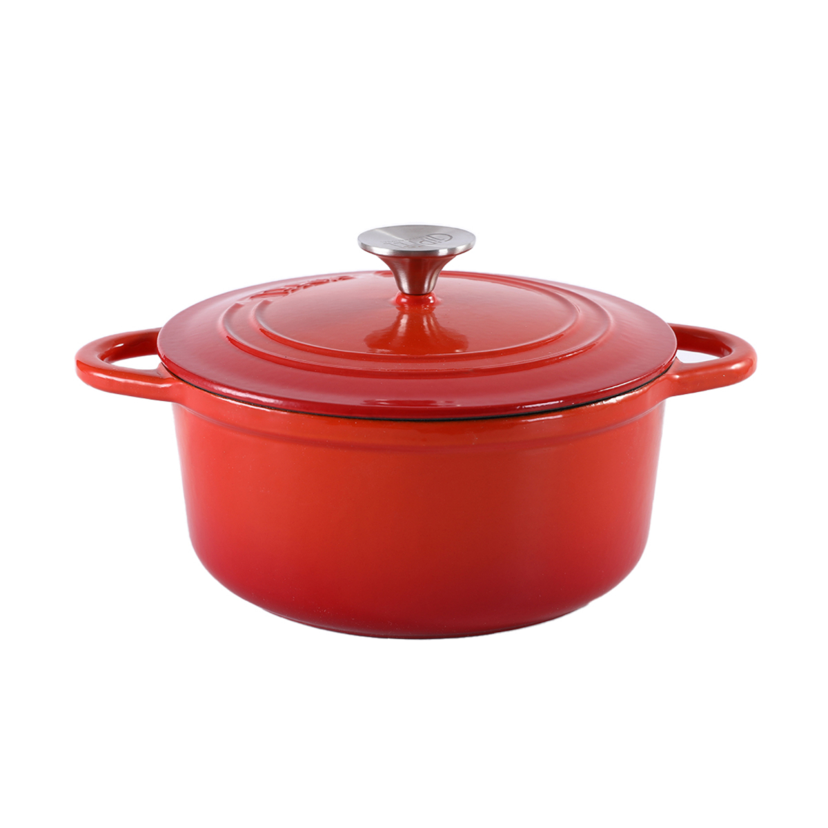 Кастрюля из чугуна Gipfel Majolica Flame 52848 24х17 см/4,3 л фото