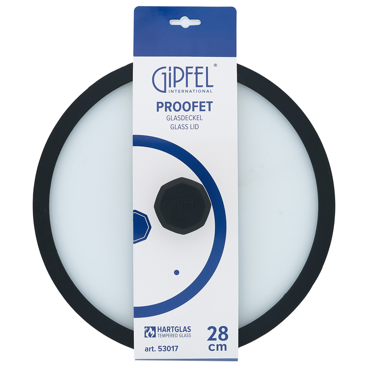 Крышка стеклянная Gipfel Proofet 53017 28 см фото
