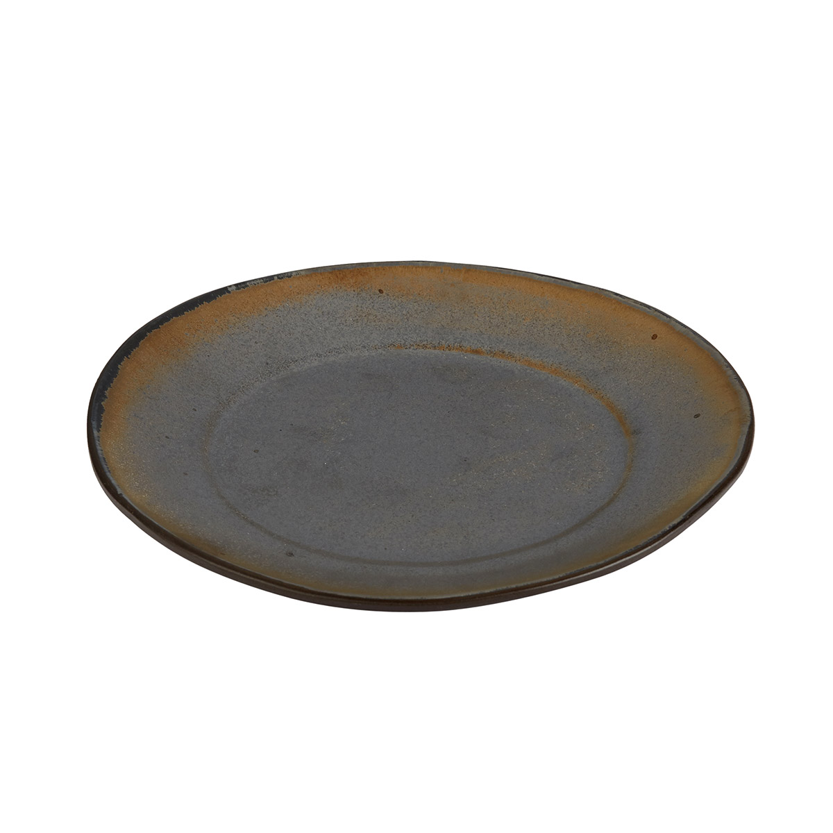Тарелка круглая с полями Gipfel Kleopatra 009000107 22 см, цвет коричневый - фото 1