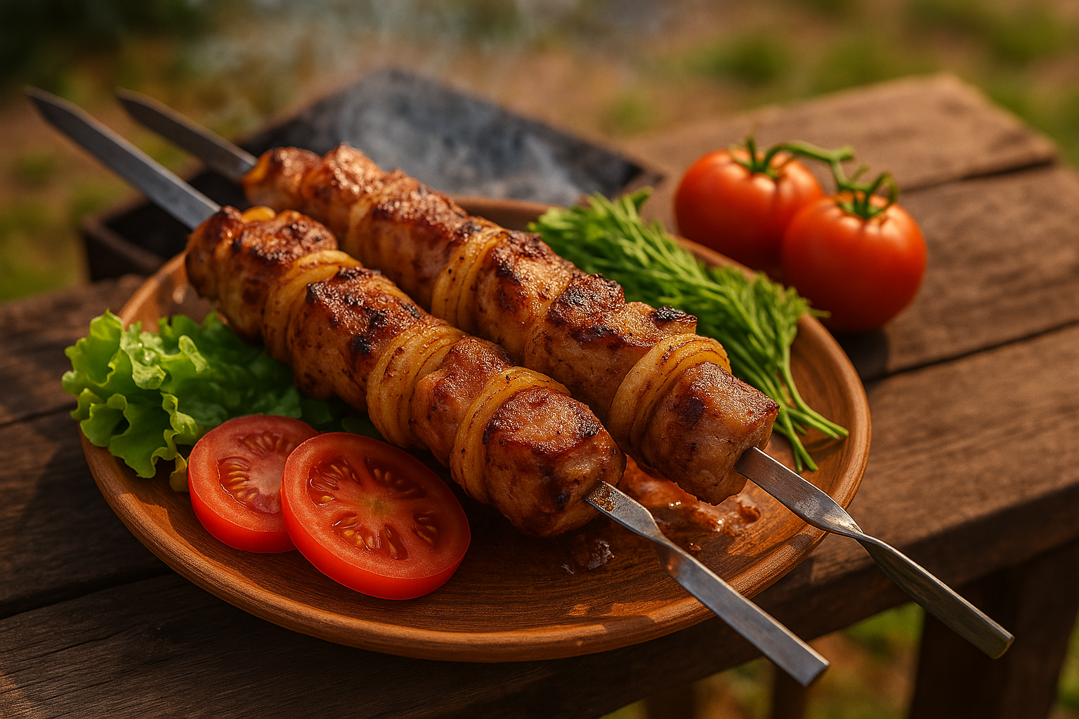 Классический шашлык из свинины с луком: секрет мягкости и аромата