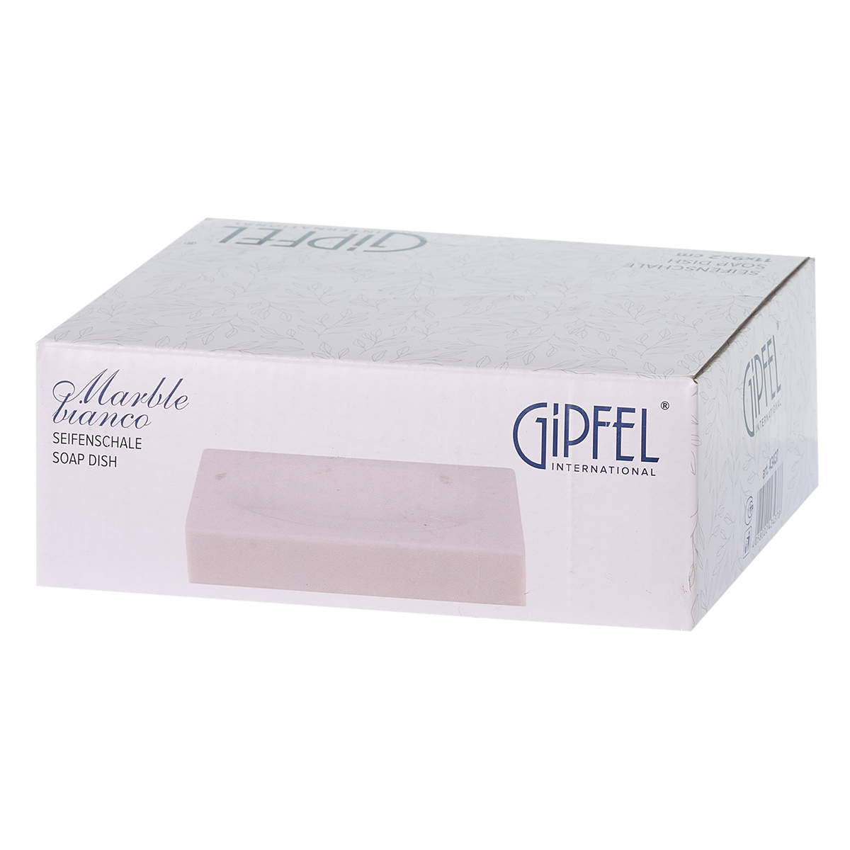 Мыльница Gipfel Marble Bianco 43437 11x9х2 см фото