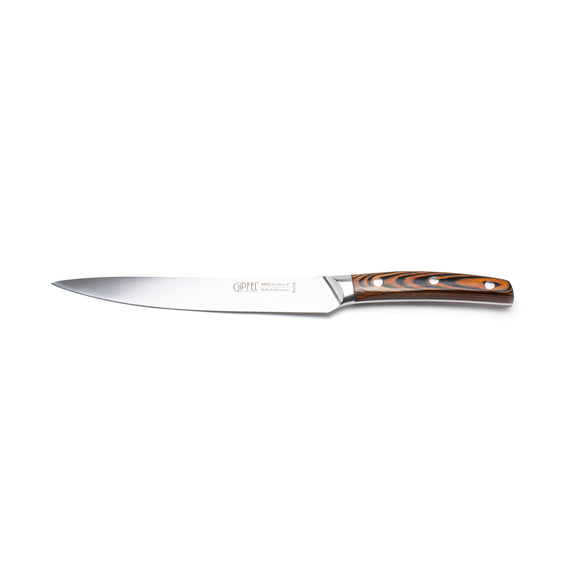 Нож разделочный Gipfel Tiger 6975, цвет деревянный