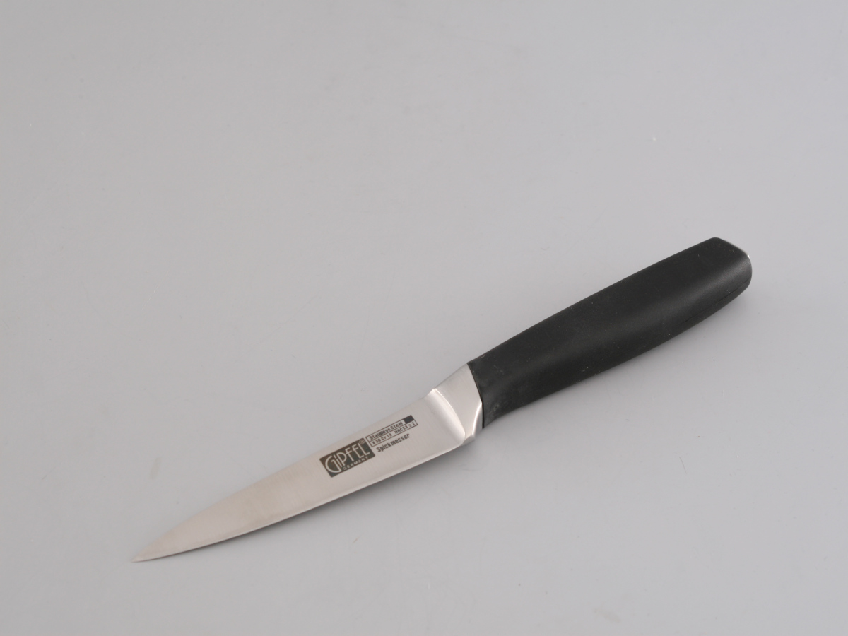 Нож разделочный Gipfel Profilo 6881 10 см, цвет черный - фото 1