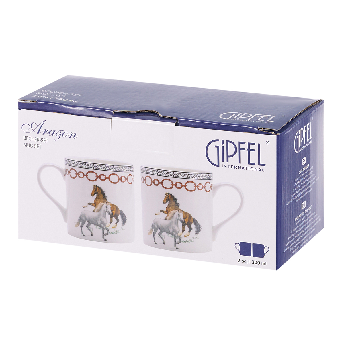 Набор кружек Gipfel Aragon 43475 300 мл 2 предмета фото