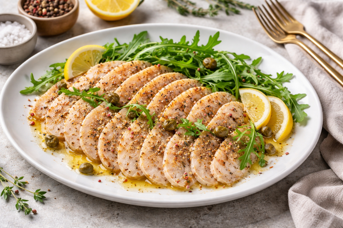 Карпаччо из курицы в домашних условиях