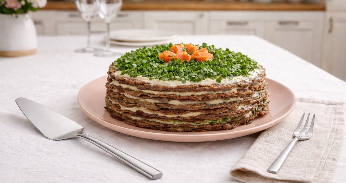 Торт печёночный классический