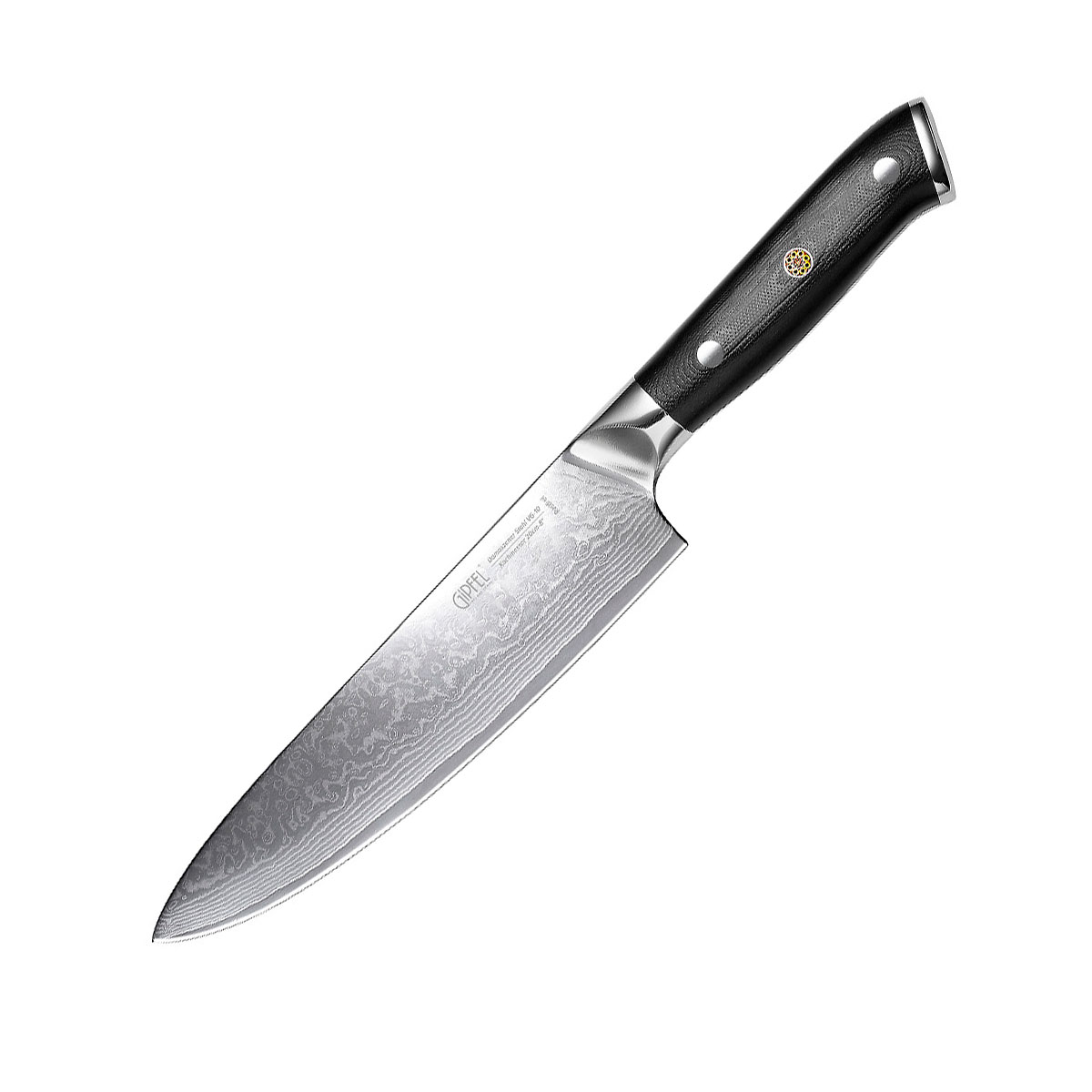 Нож поварской Gipfel Damascus 52157 20 см, цвет стальной