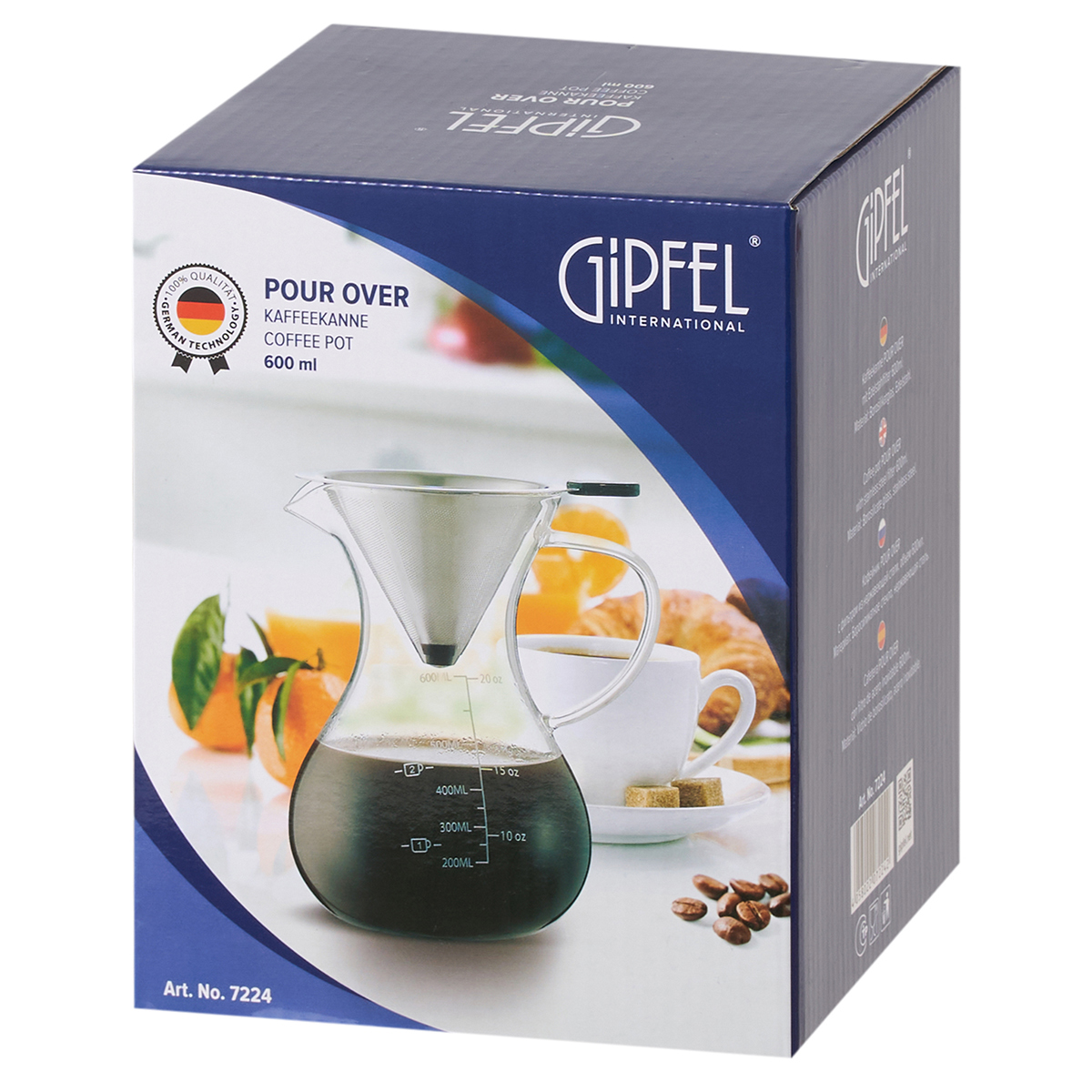 Пуровер Pour Over Gipfel 7224 0,6 л фото