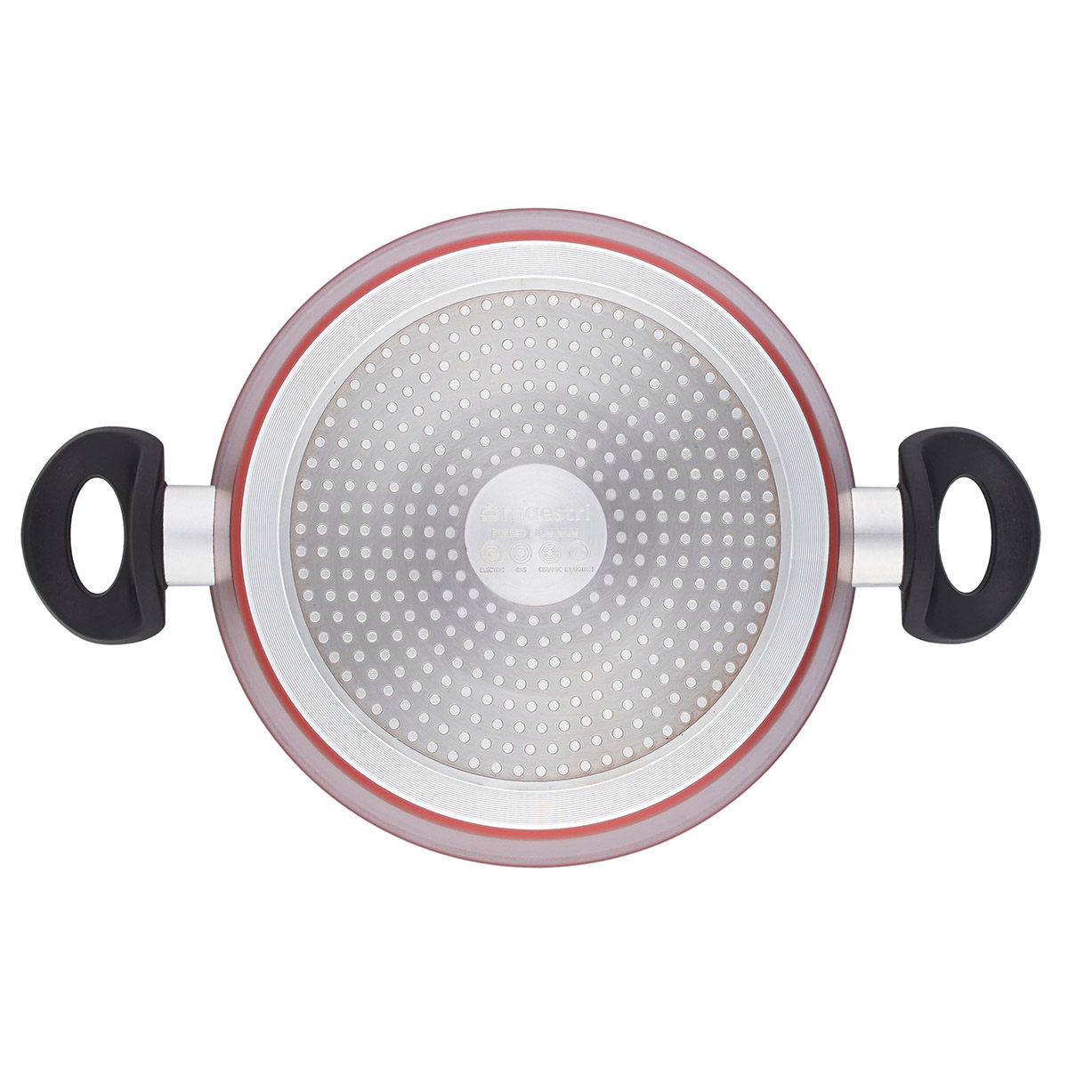 Кастрюля алюминиевая Maestri Irise 80019 24 см/3,9 л фото