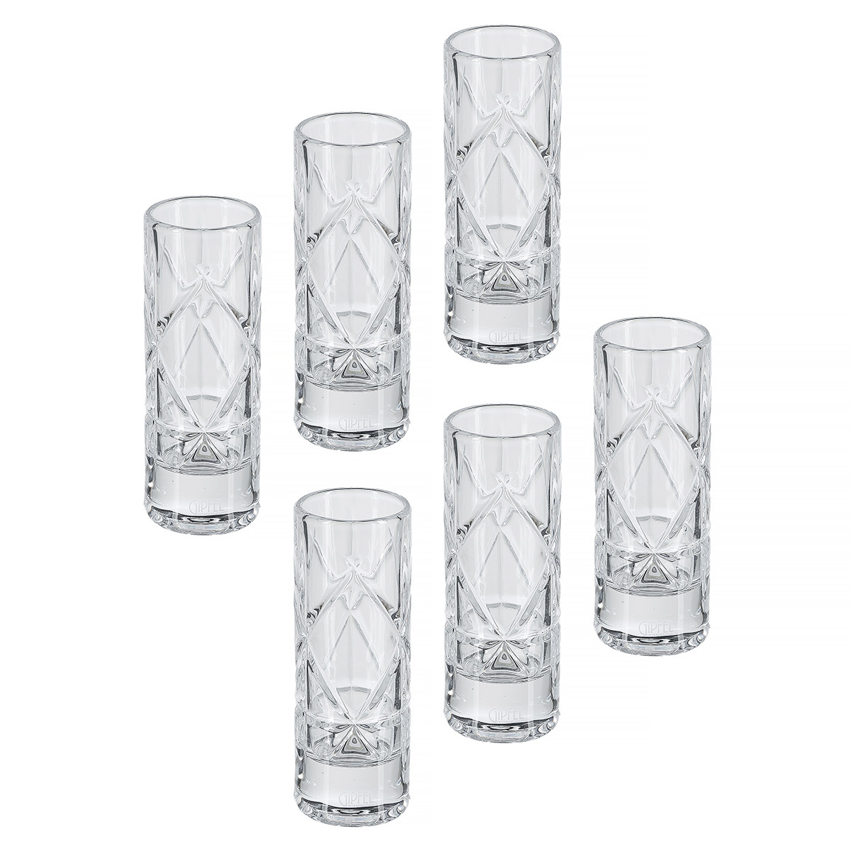 Набор стопок для водки Gipfel Graph 52880 50 мл 6 предметов фото