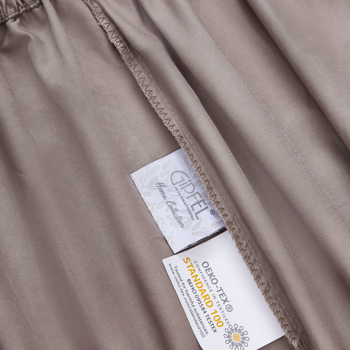 Простыня на резинке Gipfel Monotono 42978 180х200+30 см фото