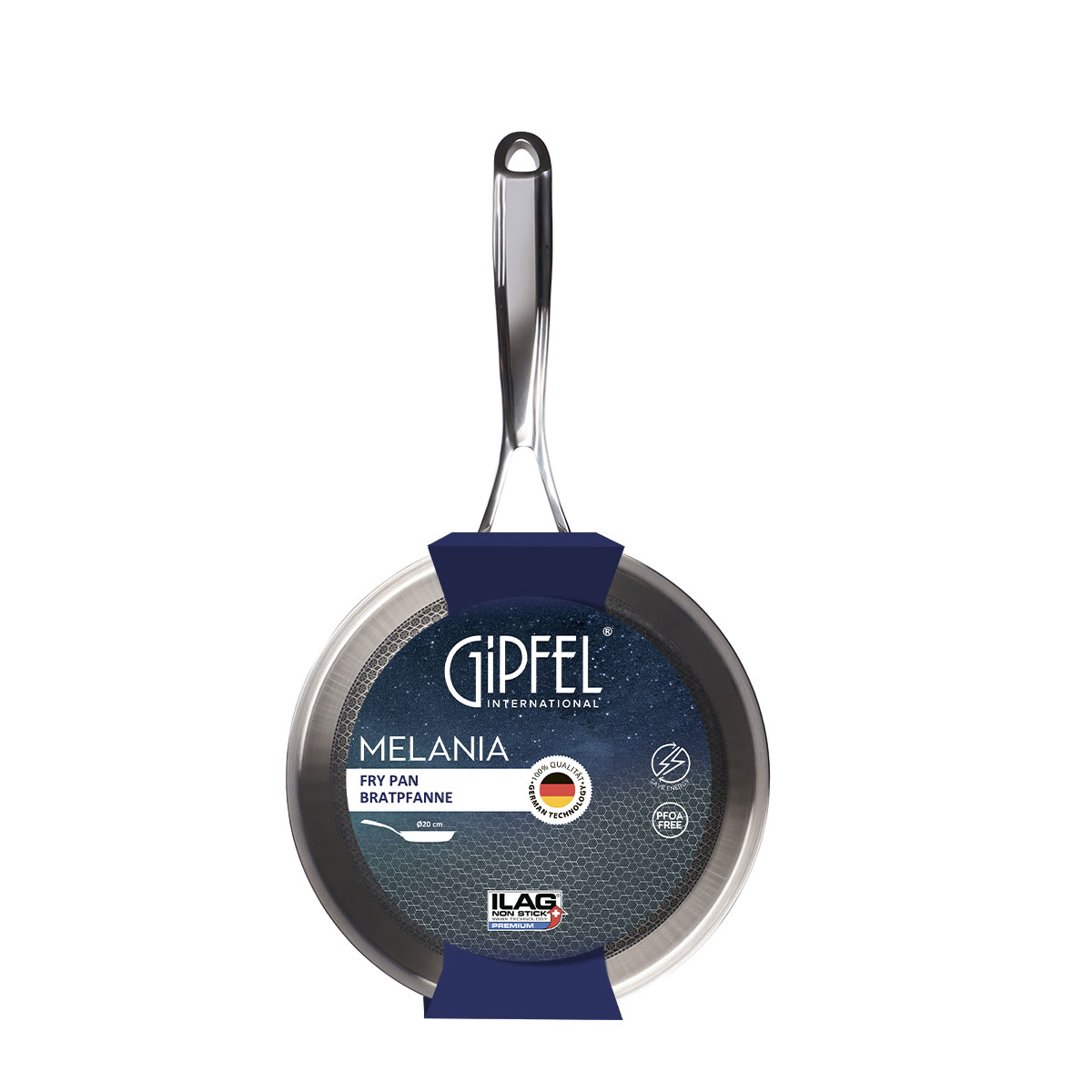 Сковорода из нержавеющей стали Gipfel Melania 0389 20 см фото