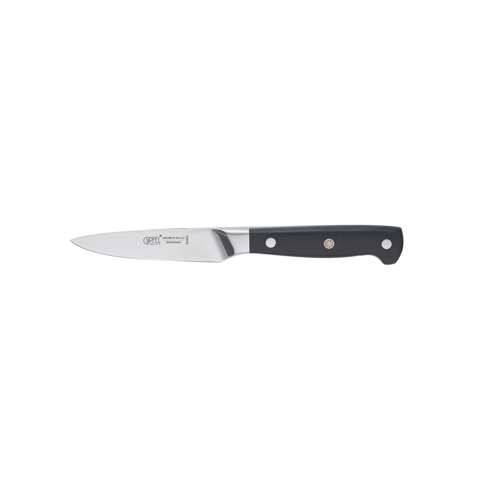Нож для чистки овощей GIPFEL NEW PROFESSIONAL 8657 9см, цвет черный