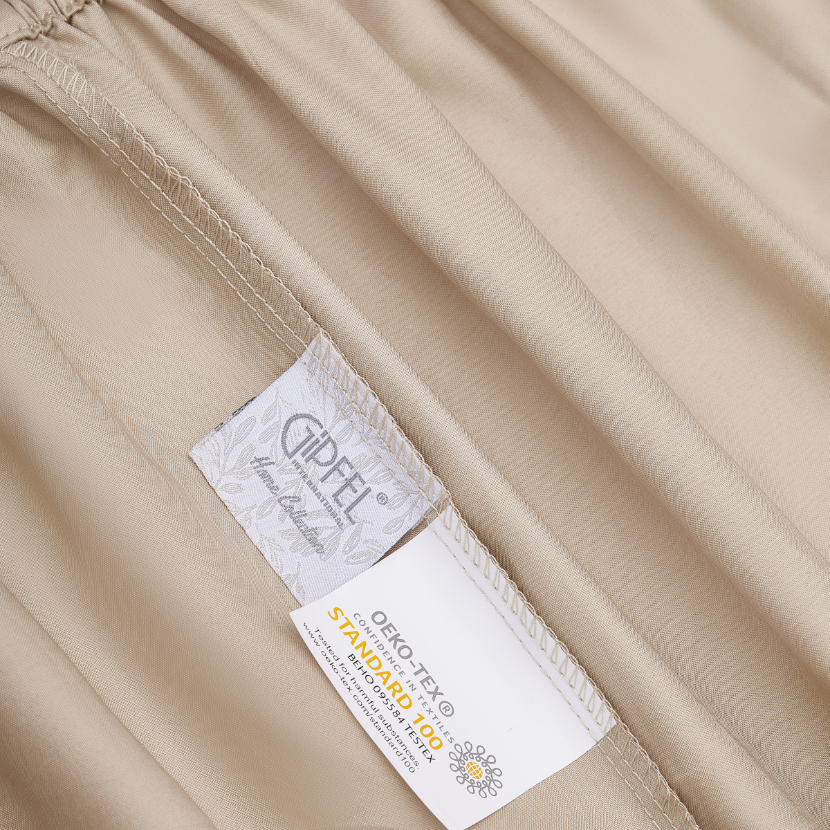 Простыня на резинке Gipfel Monotono 41505 180х200+30 см фото