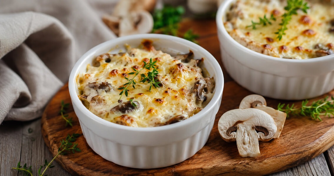 Рецепт жюльена с курицей и грибами: пошаговое приготовление в духовке