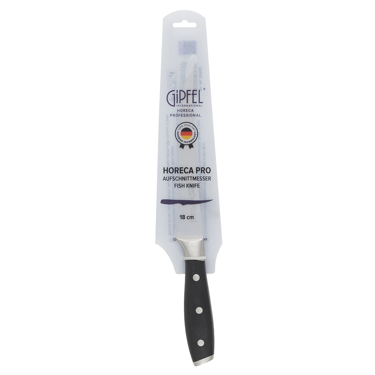 Нож разделочный для рыбы Gipfel Horeca Pro 50582 18 см №3