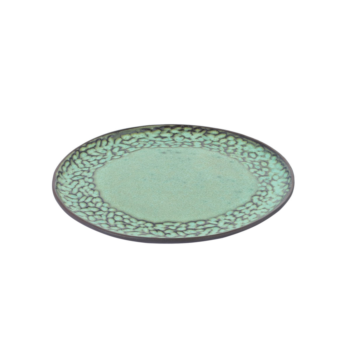Тарелка круглая Gipfel Olive 009000070 21,5 см, цвет зеленый