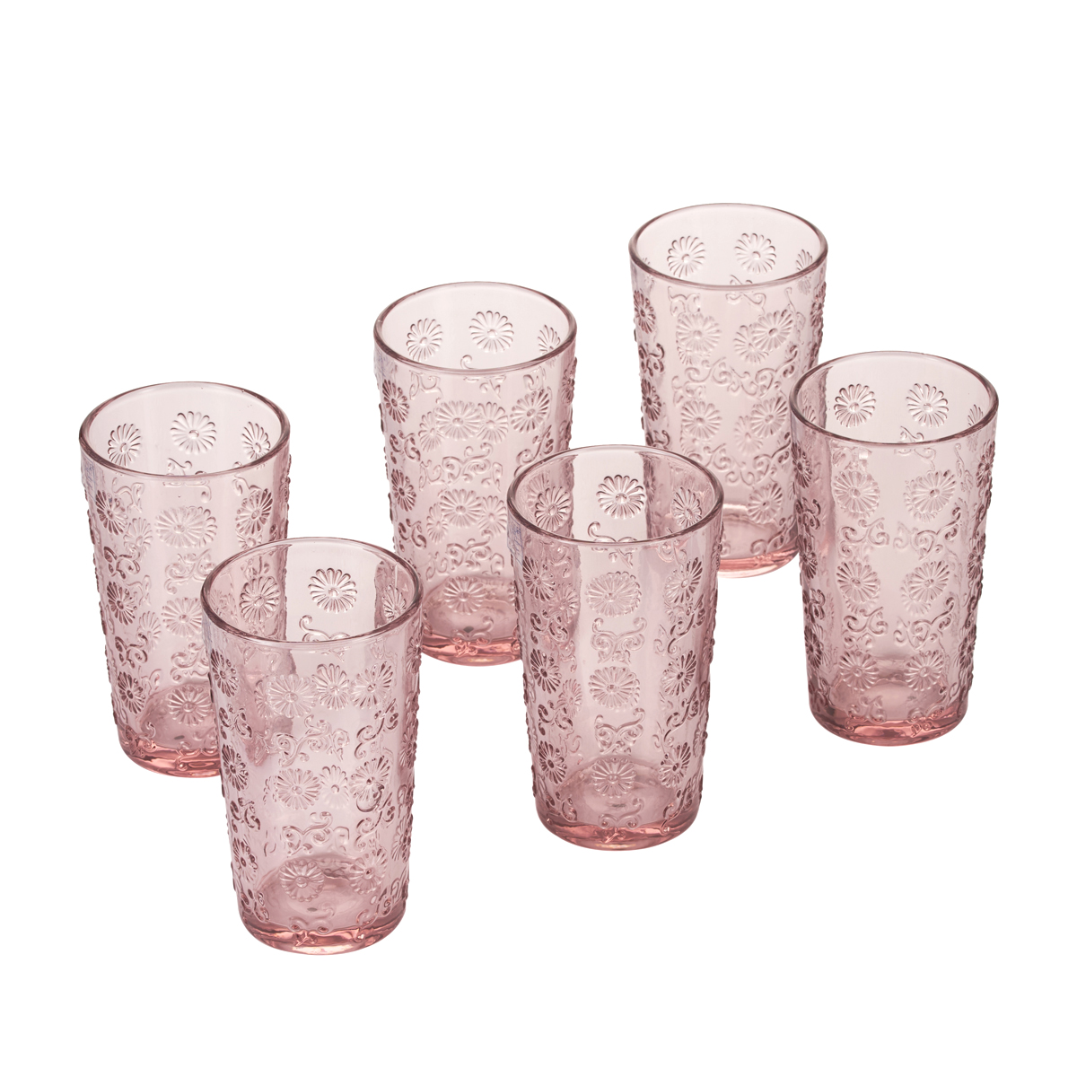 Набор стаканов Gipfel PINK 41198, цвет розовый
