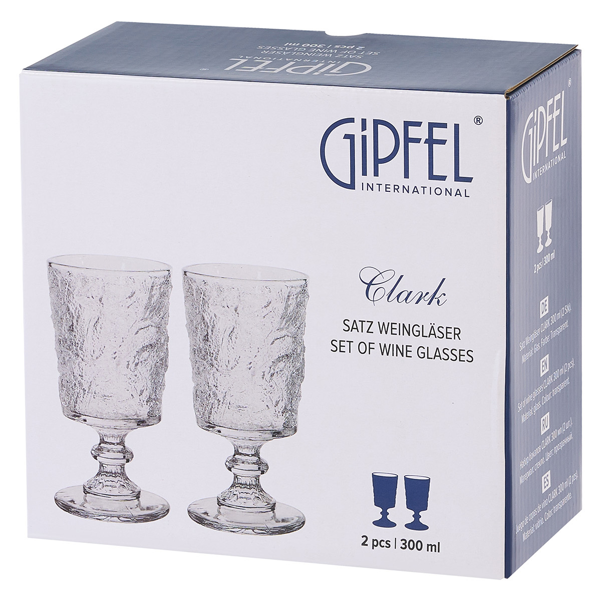 Набор бокалов Gipfel Clark 52908 300 мл 2 предмета фото