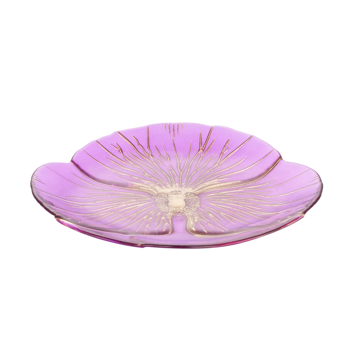 Тарелка обеденная GIPFEL PANSY 41387 22 см, цвет лиловый