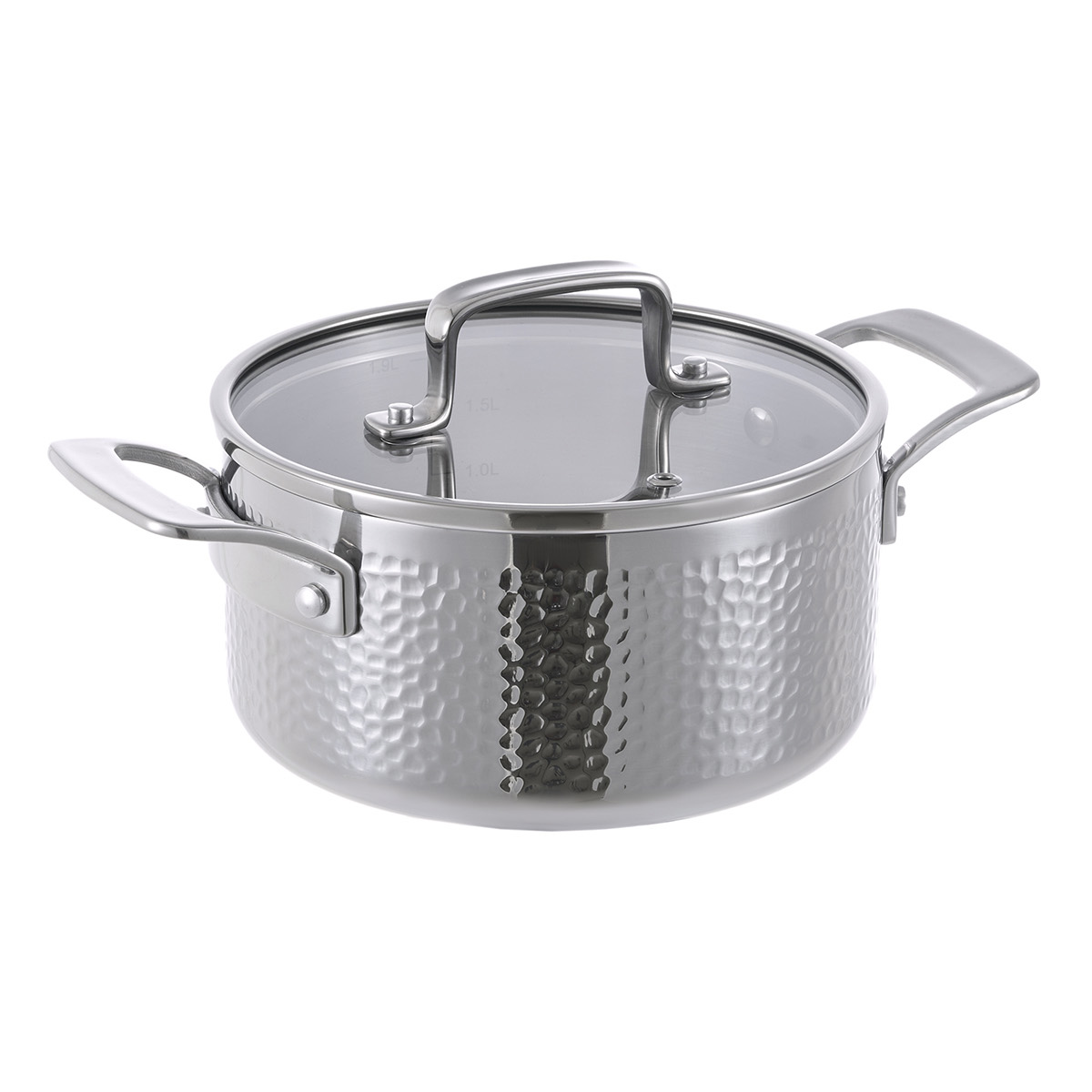 Кастрюля из нержавеющей стали Gipfel Versal 52481 18 см/1,9 л фото