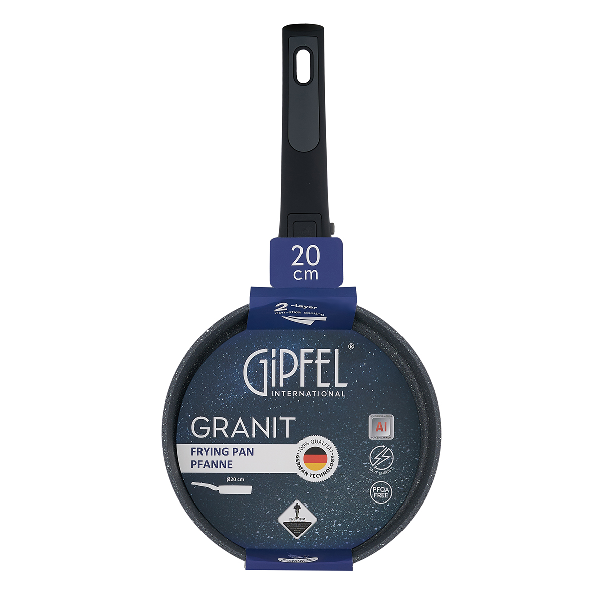Алюминиевая сковорода Gipfel Granit 52702 20 см фото