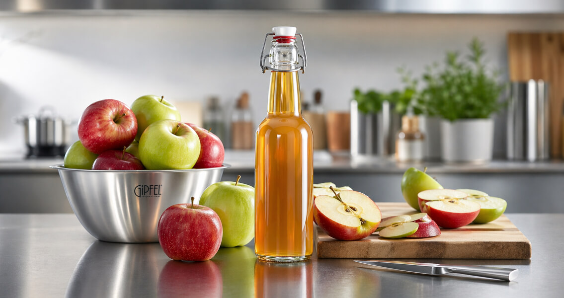 Домашний яблочный уксус