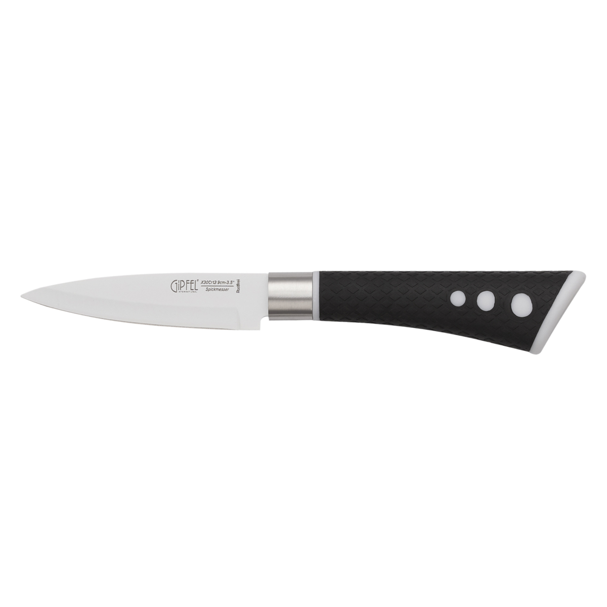 Нож для овощей Gipfel 8478, цвет черный - фото 1