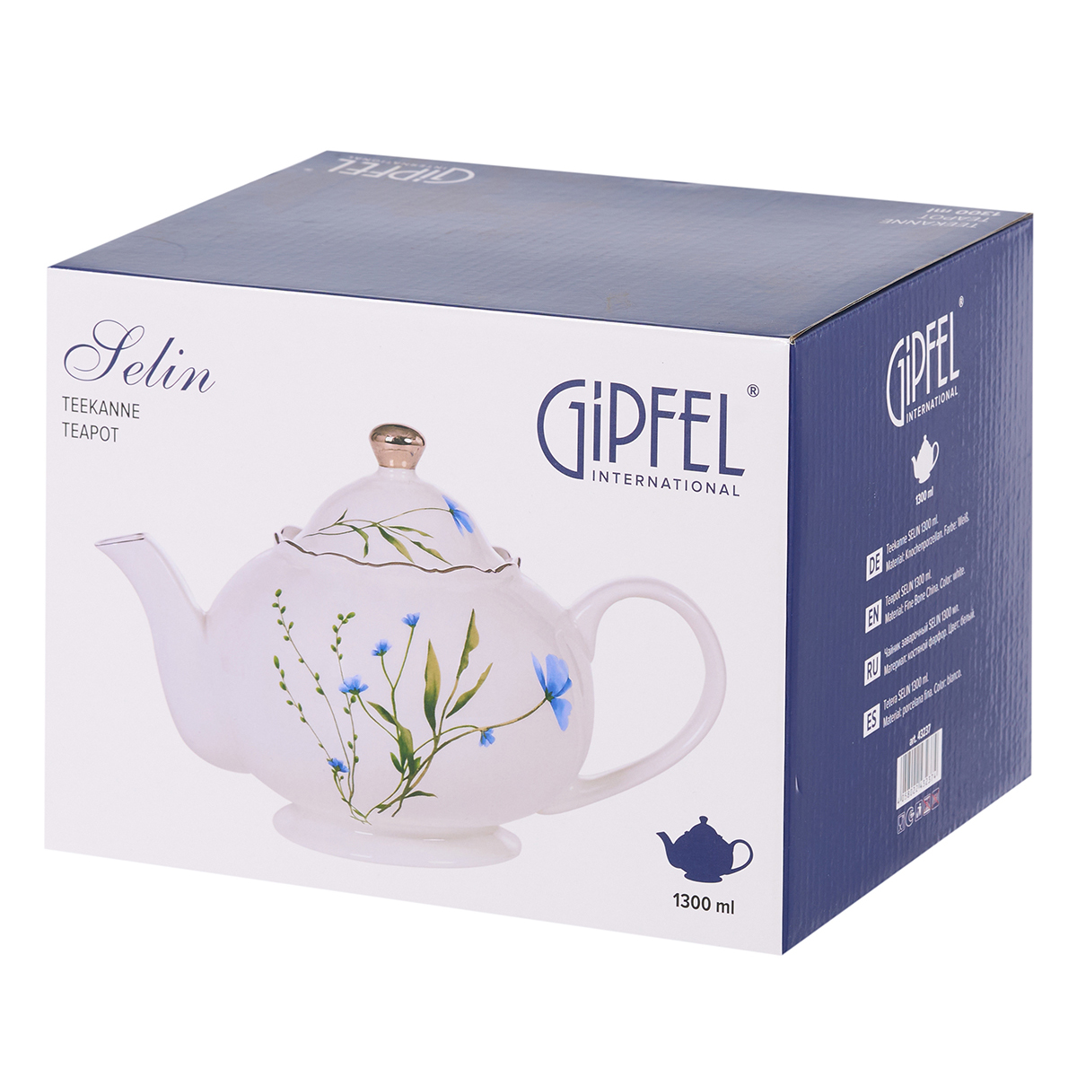 Чайник заварочный Gipfel Selin 43237 1300 мл фото