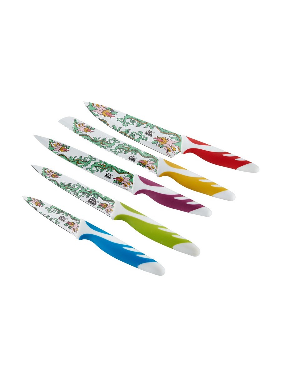 Набор кухонных ножей Stahlberg 6655-S, цвет разноцветный - фото 1