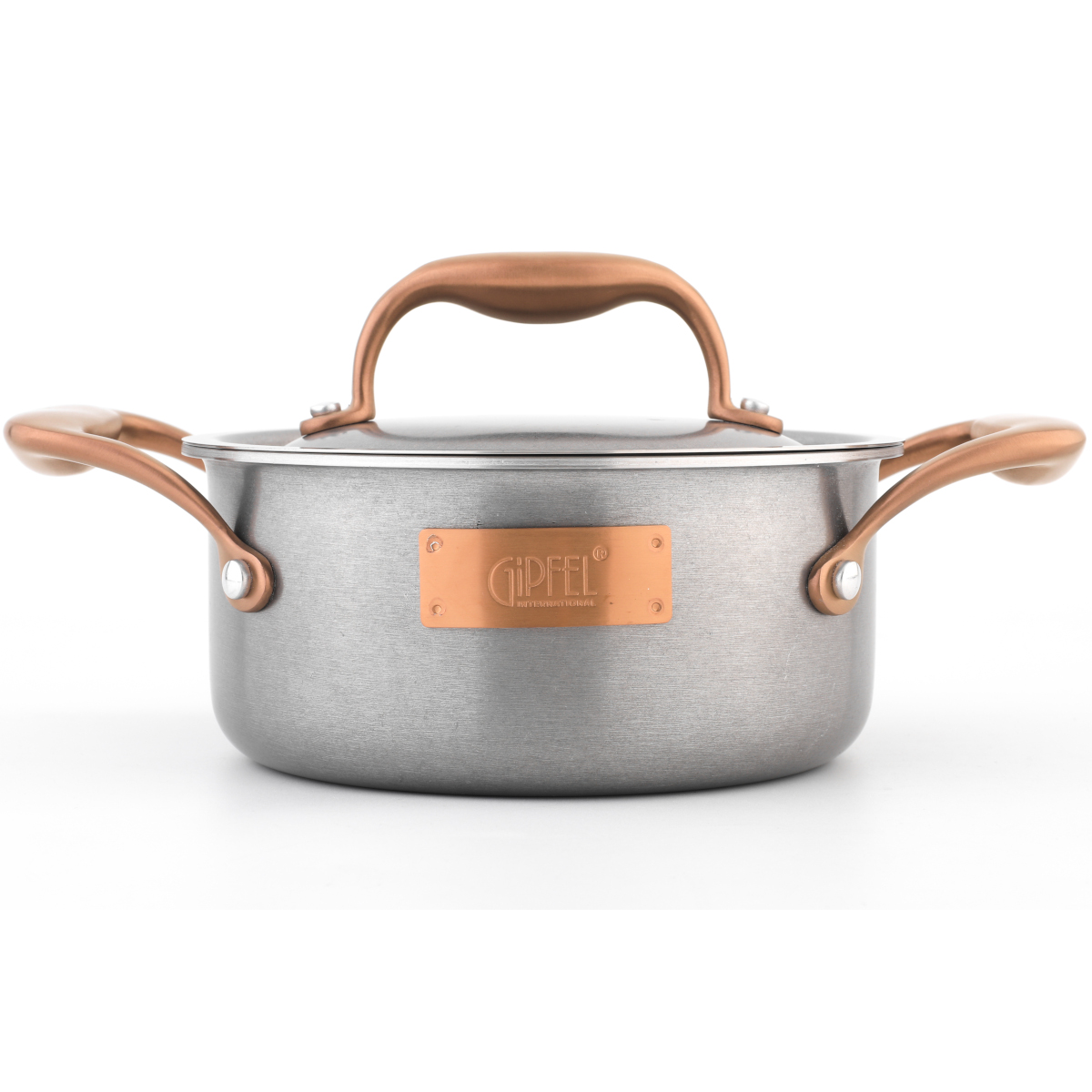 Кастрюля из нержавеющей стали Gipfel Vintage 52801 16 см/1,3 л фото